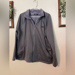 The North Face grey jacket womens size XXL.